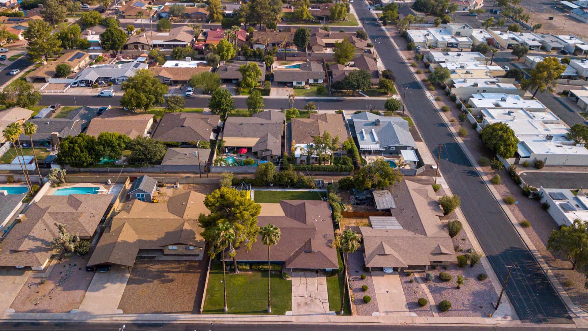 Suburban rental homes near Lone Mountain in northwest Las Vegas