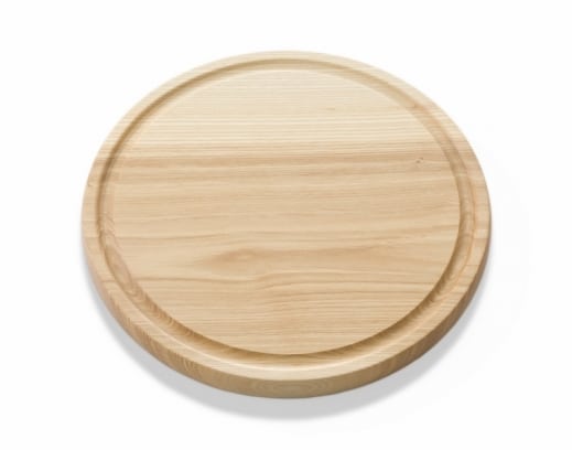 Hölzerne Servierplatte aus Ischler Holzhandwerk, handgefertigt, nachhaltige Qualität.