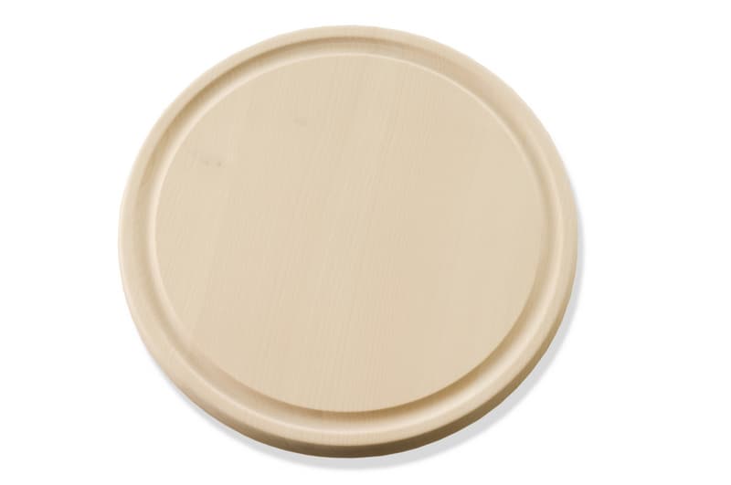 Porzellanservierplatte aus handgefertigtem Holzstil, für stilvolle Tischdekorationen.