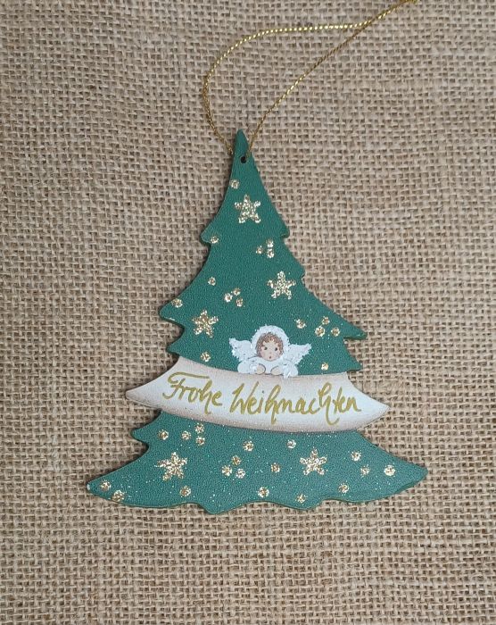 Holzanhänger Weihnacht, handgemacht, naturbelassen, Weihnachtsdeko, Ischler Holzhandwerk.