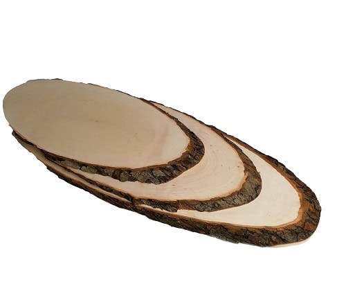 Natürliche Holzschale aus Ischler Holzhandwerk, handgefertigt, Unikate für elegante Dekorationen.