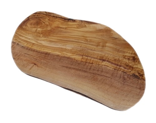 Hochwertige handgefertigte Holzschale aus Olivenholz, exklusiv vom Ischler Holzhandwerk.