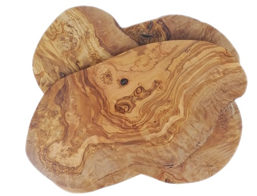 Hochwertige handgefertigte Holzschale aus Edelhölzern, ideal für Dekoration und Servieren.