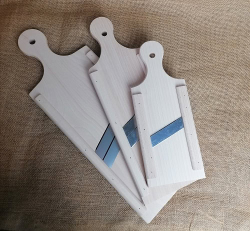 Hochwertige Küchenbrett-Sets aus Holz, handgefertigt in Ischler Holzhandwerk.