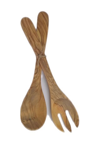 Edle Holzutensilien für Koch- und Esskultur.