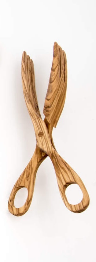 Holzschere von Ischler Holzhandwerk, handgefertigt, langlebig, nachhaltiges Holzdesign.