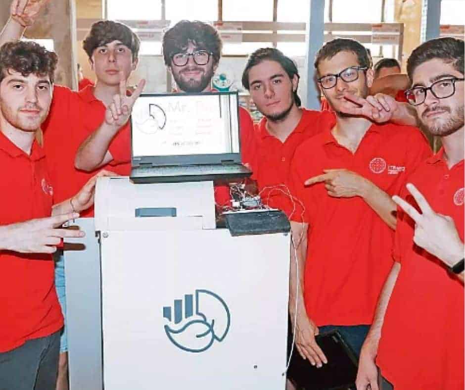 Mr.Bin Team Mr.Bin ITS academy meccatronico veneto