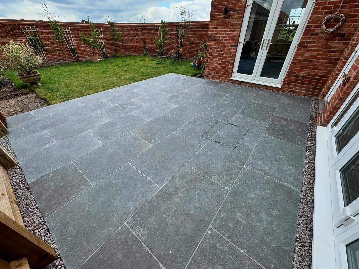new build new patio