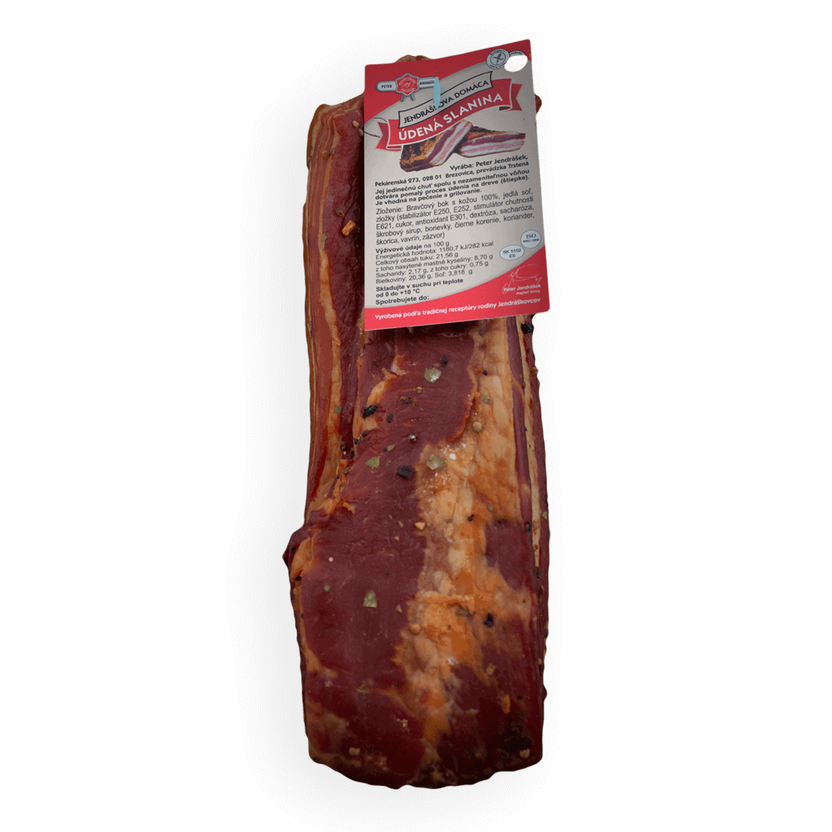 Jendrášková údená slanina