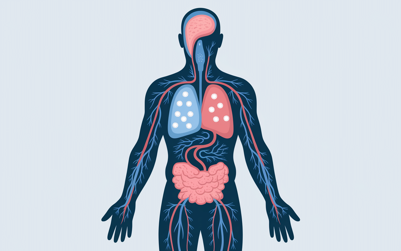 Illustration système glycémique et santé