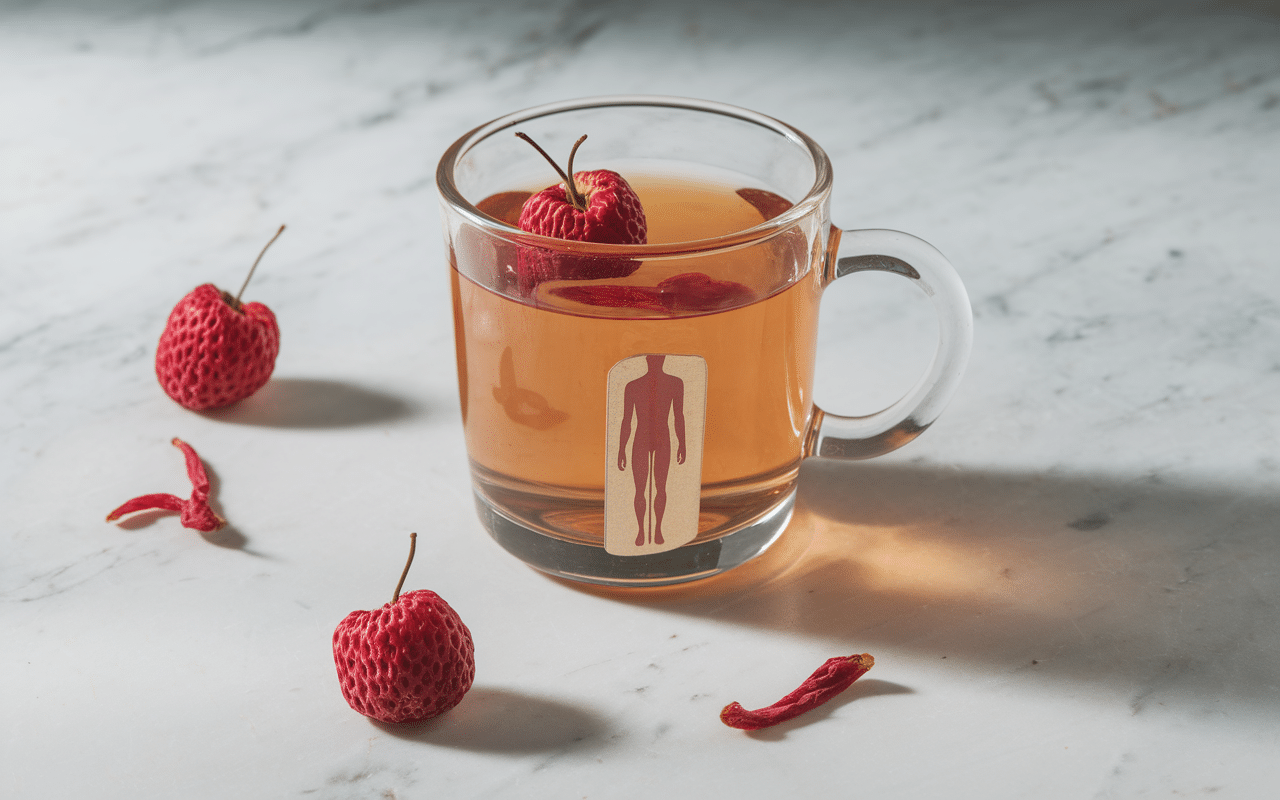 Infusion de queues de cerise et effet sur la perte de poids