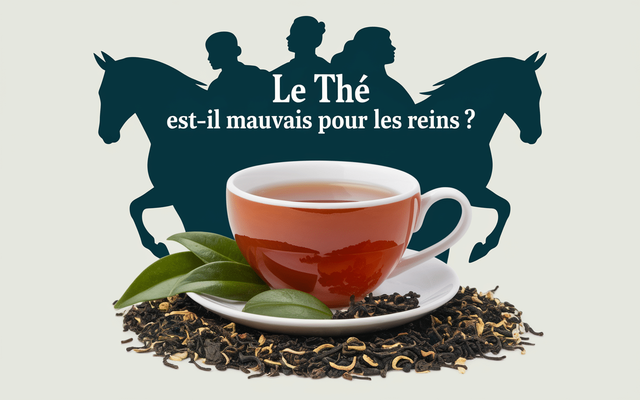 Tasse de thé et reins - santé rénale
