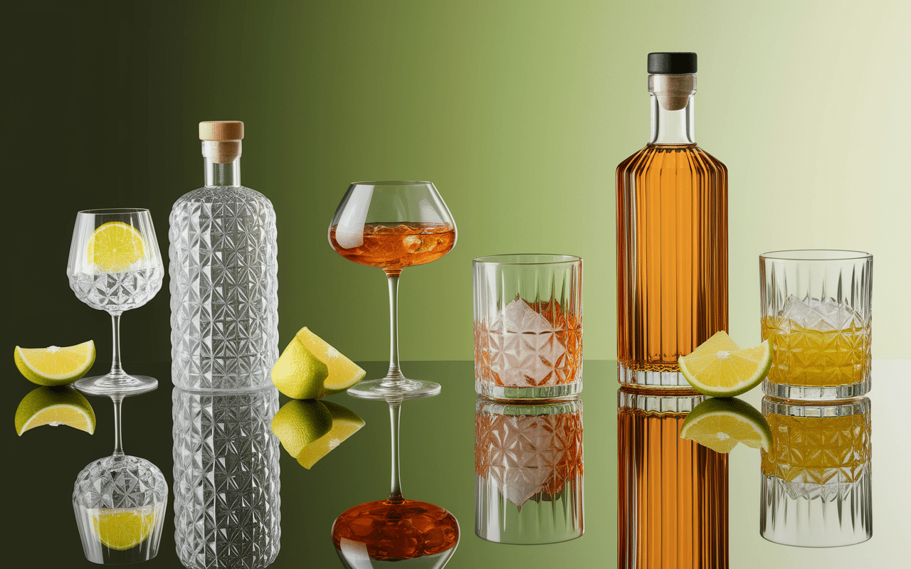 verres spiritueux moins calorique citron glacons