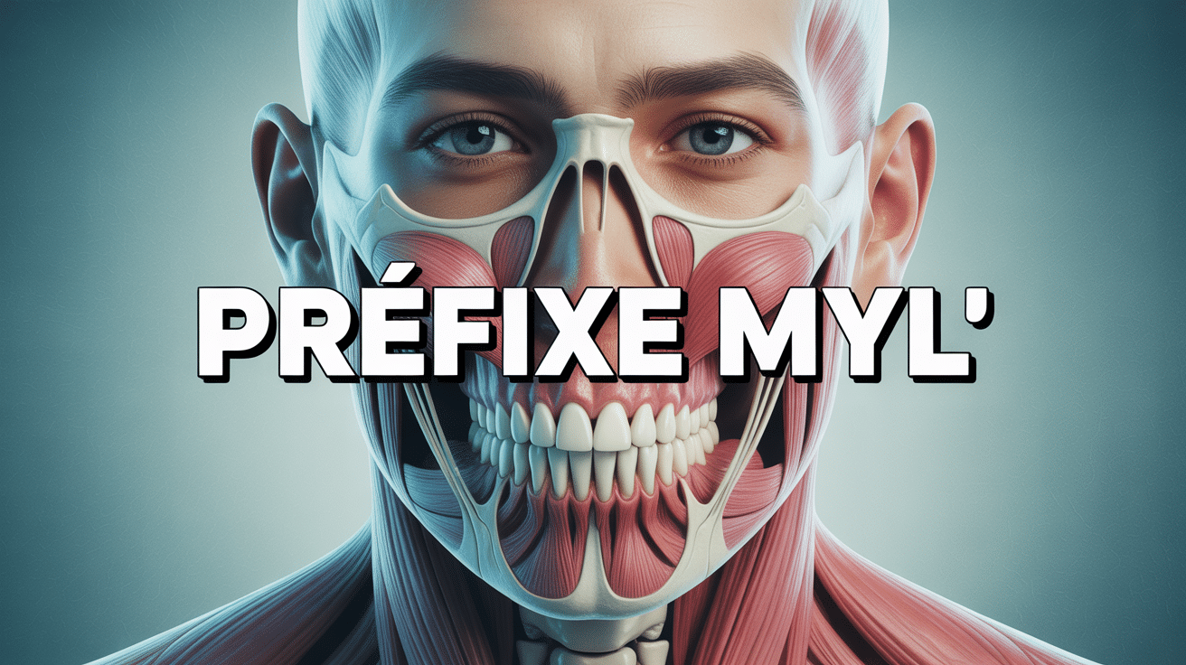 Coupe sagittale du crâne montrant les structures myl anatomiques