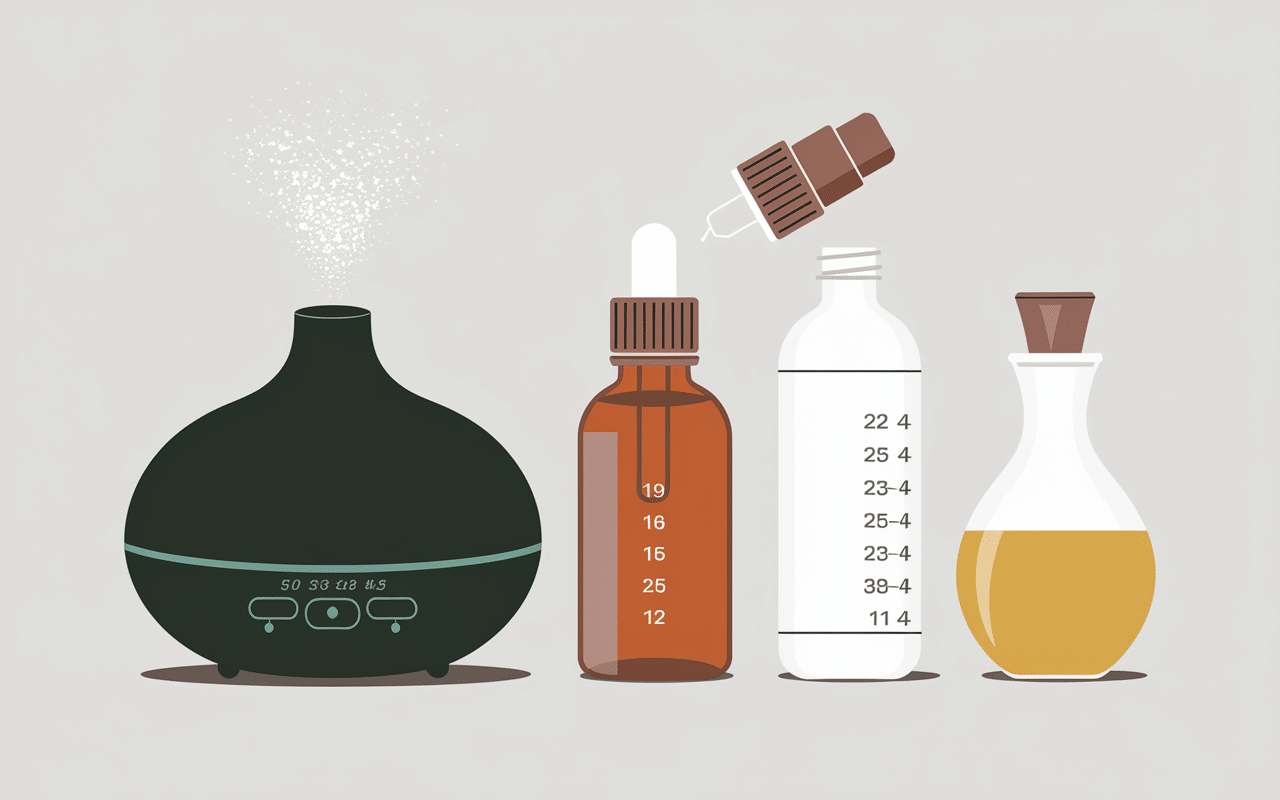 diffuseur flacon huile végétale huile essentielle romarin mémoire posologie