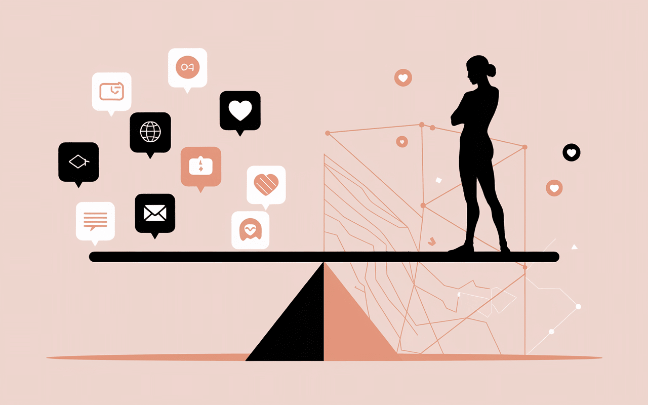 Balance conceptuelle pourquoi il ne regarde plus mes story comportement