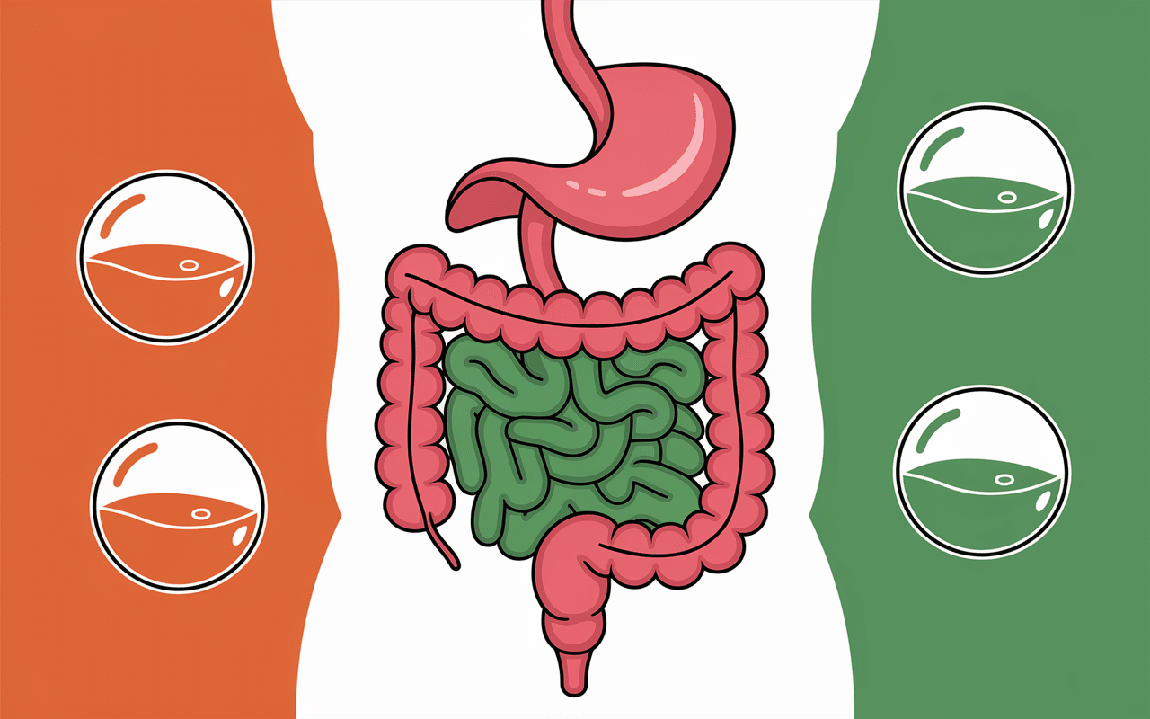 illustration microbiote intestinal perturbations par sucralose