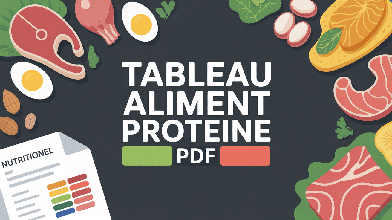 tableau aliment proteine pdf avec aliments riches proteines