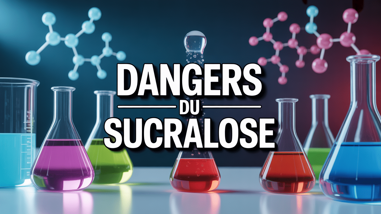 laboratoire moderne sur dangers sucralose