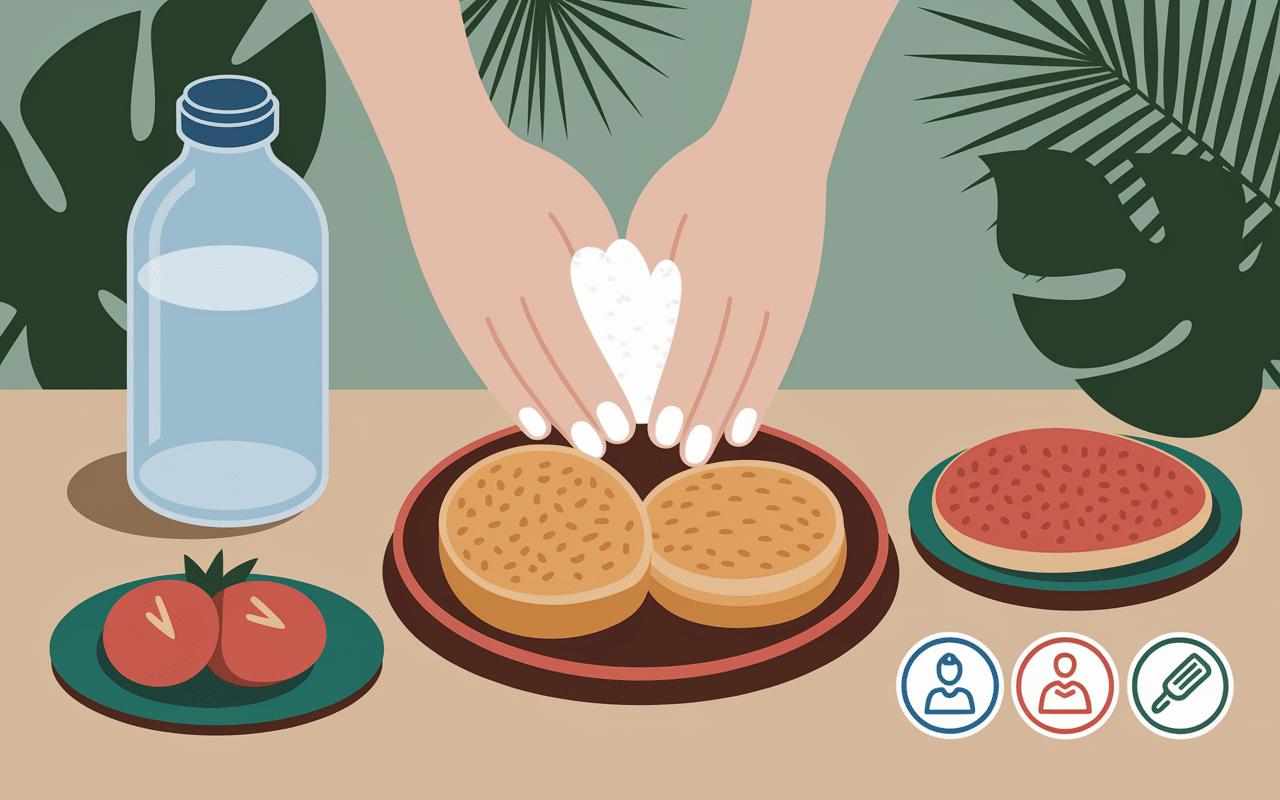 Bali belly eau embouteillée, lavage mains, alimentation sécurisée