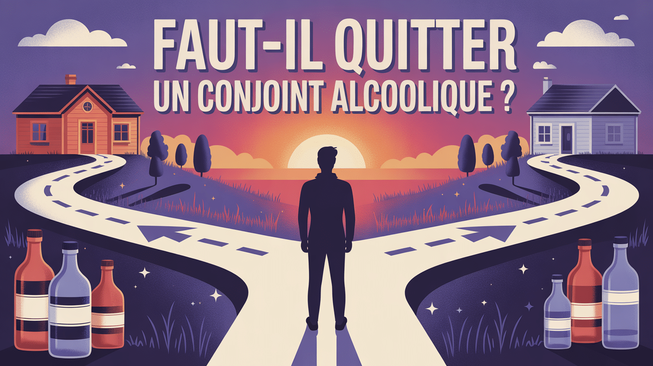 faut-il quitter une personne alcoolique illustration carrefour