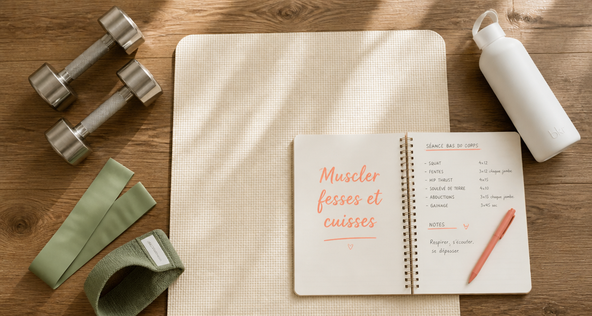 muscler fesses et cuisses équipement entraînement