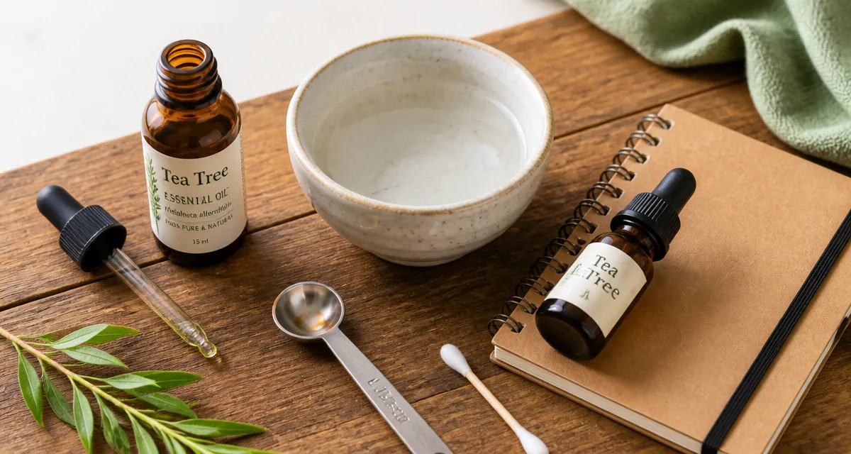 Huile essentielle tea tree utilisation : dilution 20% et précautions