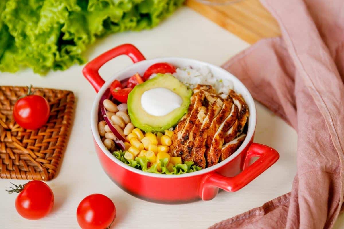 chicken burrito bowl