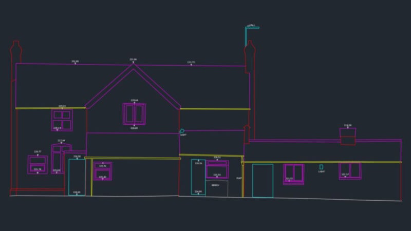 Measured Building Surveys details of the data