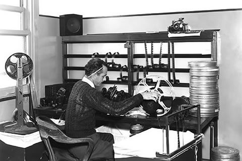 Video editing requires several gallons of coffee