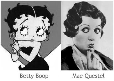 Mae Questel - Gracing reel and real life!
