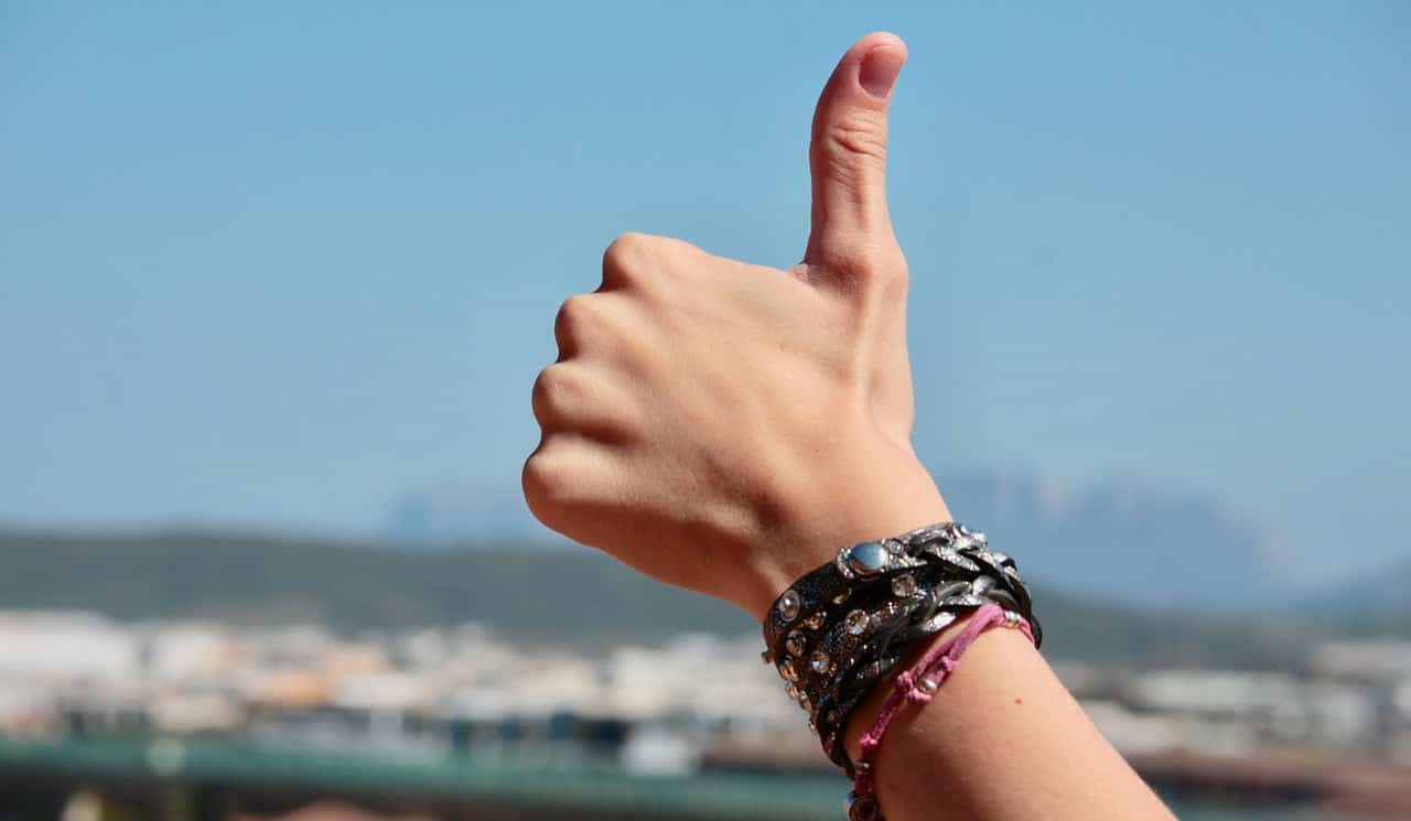 thumbs up for the thumbnail