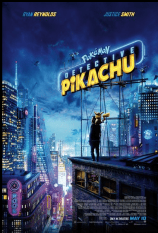 game to film - detective pikachu