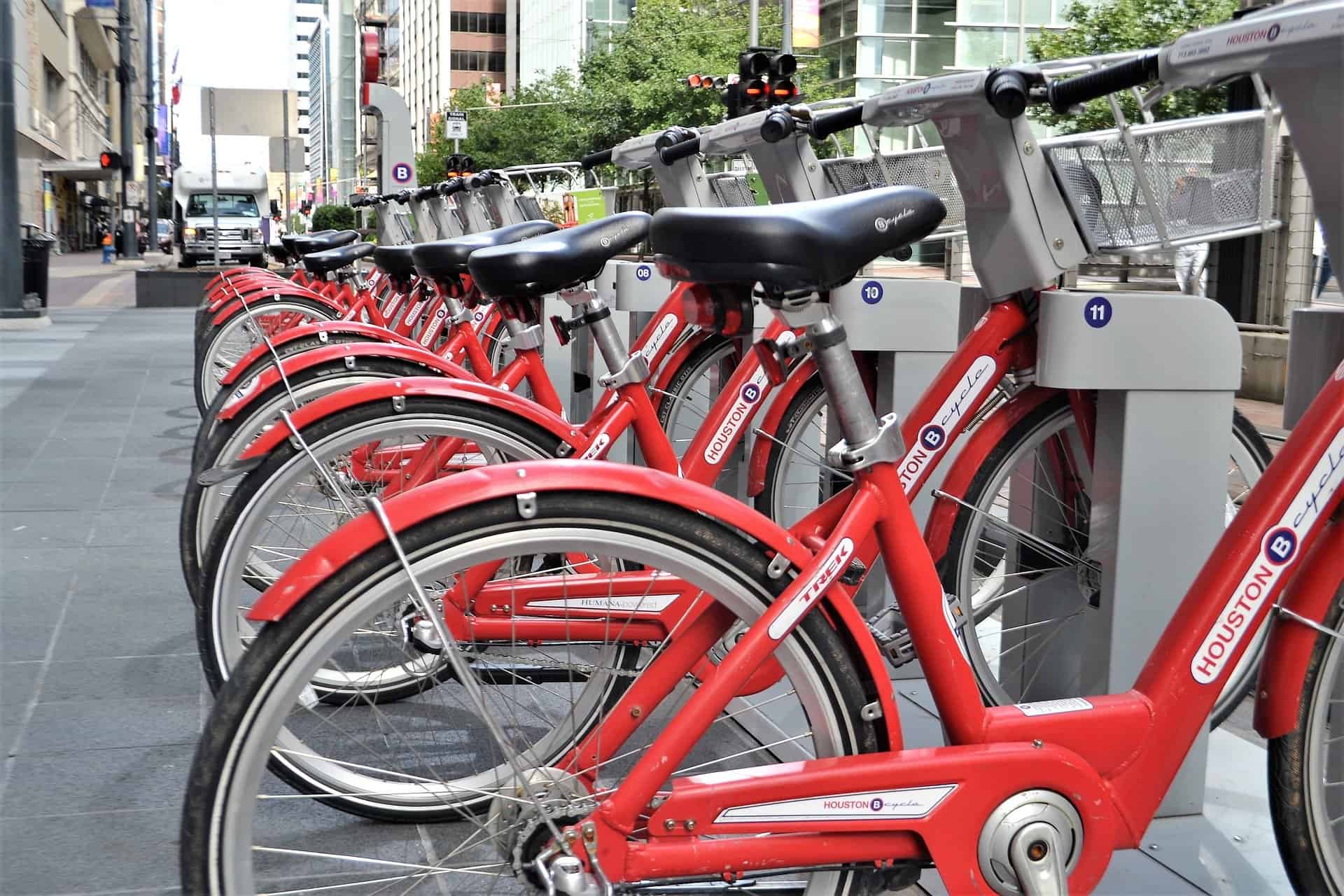 rental bike rack