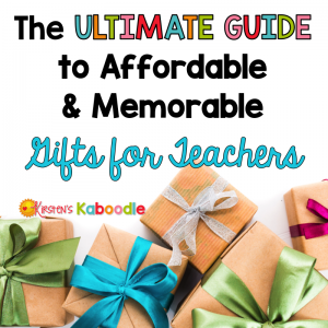 Are you looking for new teacher gift ideas that won't break the bank, but will also wow your child's teacher? These affordable teacher gifts are perfect for any occasion. Whether it's teacher appreciation week, the holidays, or the end of the school year, I've got you covered with a list of quick and easy gifts that any teacher will love.