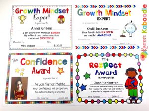 End-of-Year Awards Certificates