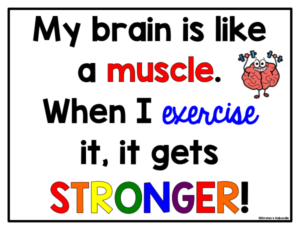 Growth Mindset Affirmation Poster