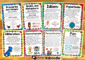 FREE Figurative Language Posters