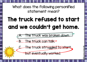 personification-sentence-example
