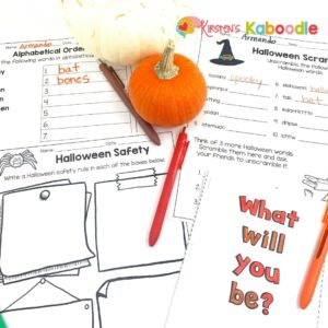 Halloweeen-worksheets 
