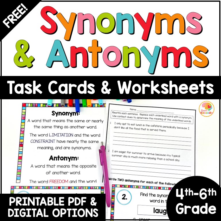 synonyms-and-antonyms