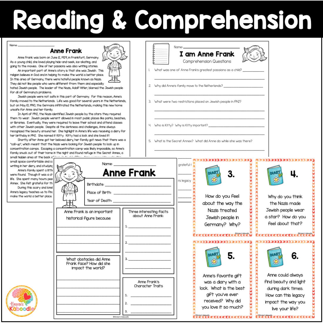 i-am-anne-frank-by-brad-meltzer-activities