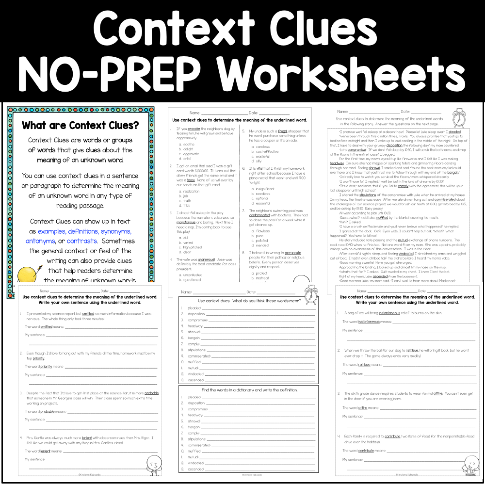 context-clues-worksheets-6th-grade