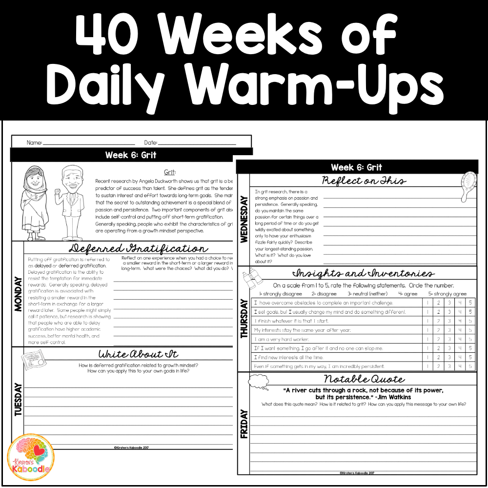 growth-mindset-warm-up-journal