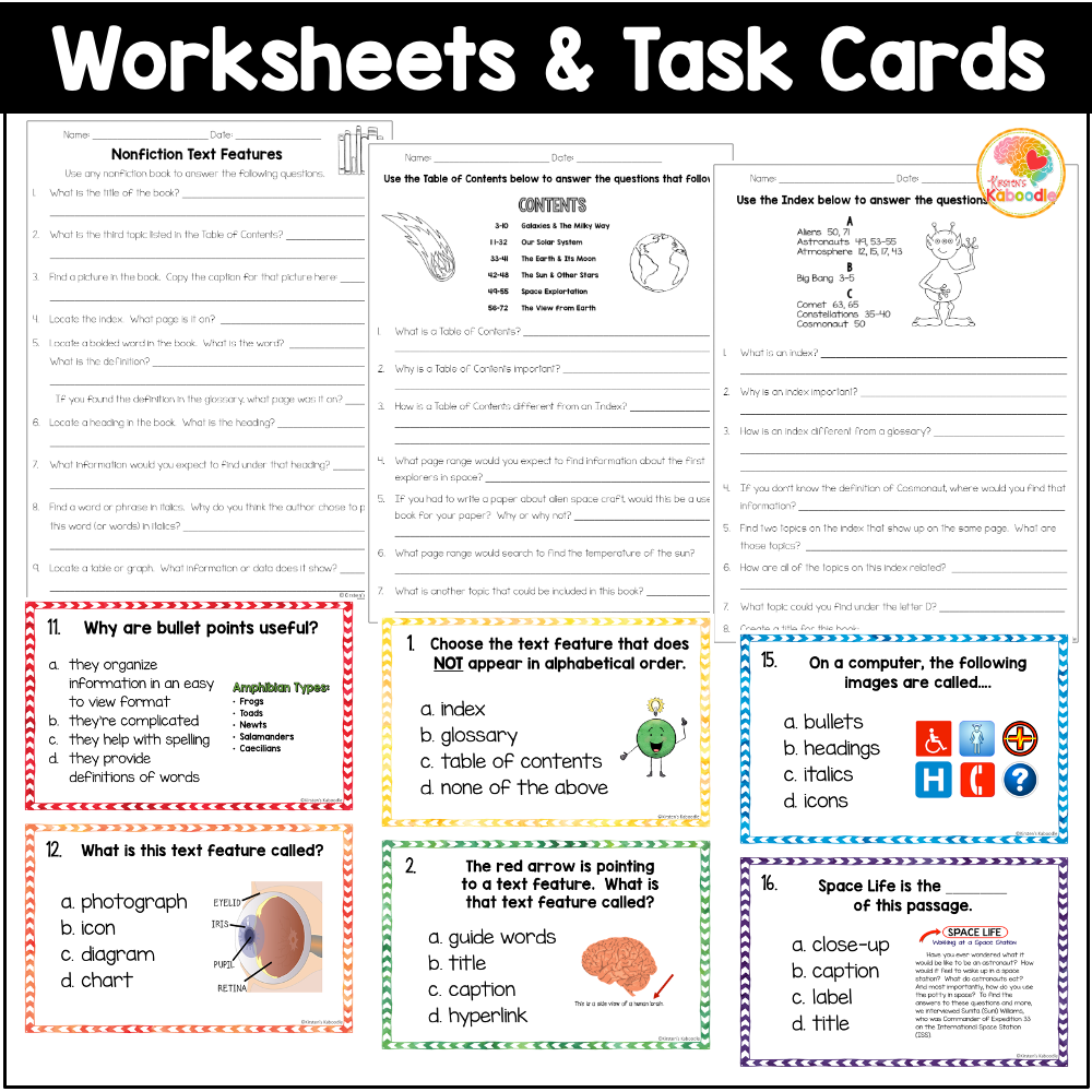 nonfiction-text-features-task-cards-activities