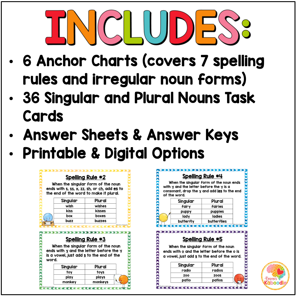 singular-and-plural-nouns-task-cards-activities