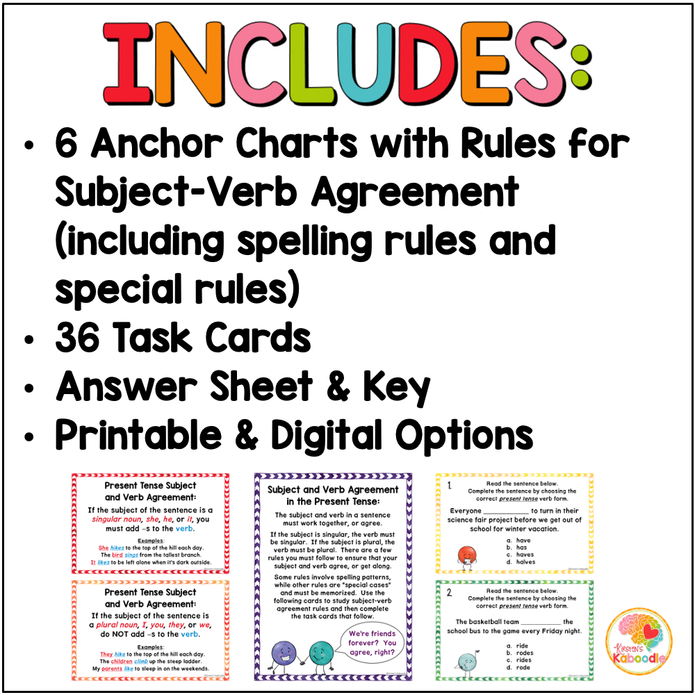 subject-verb-agreement-anchor-charts-task-cards