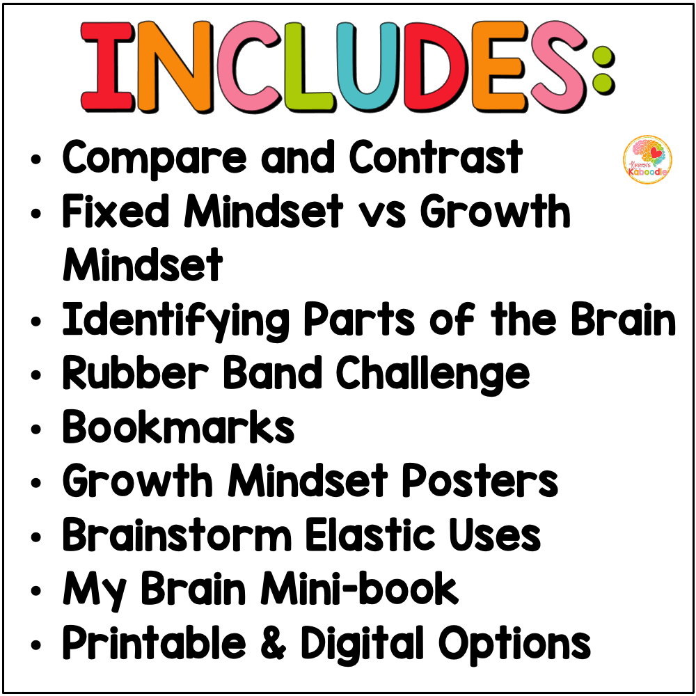 your-fantastic-elastic-brain-book-activities-first-grade