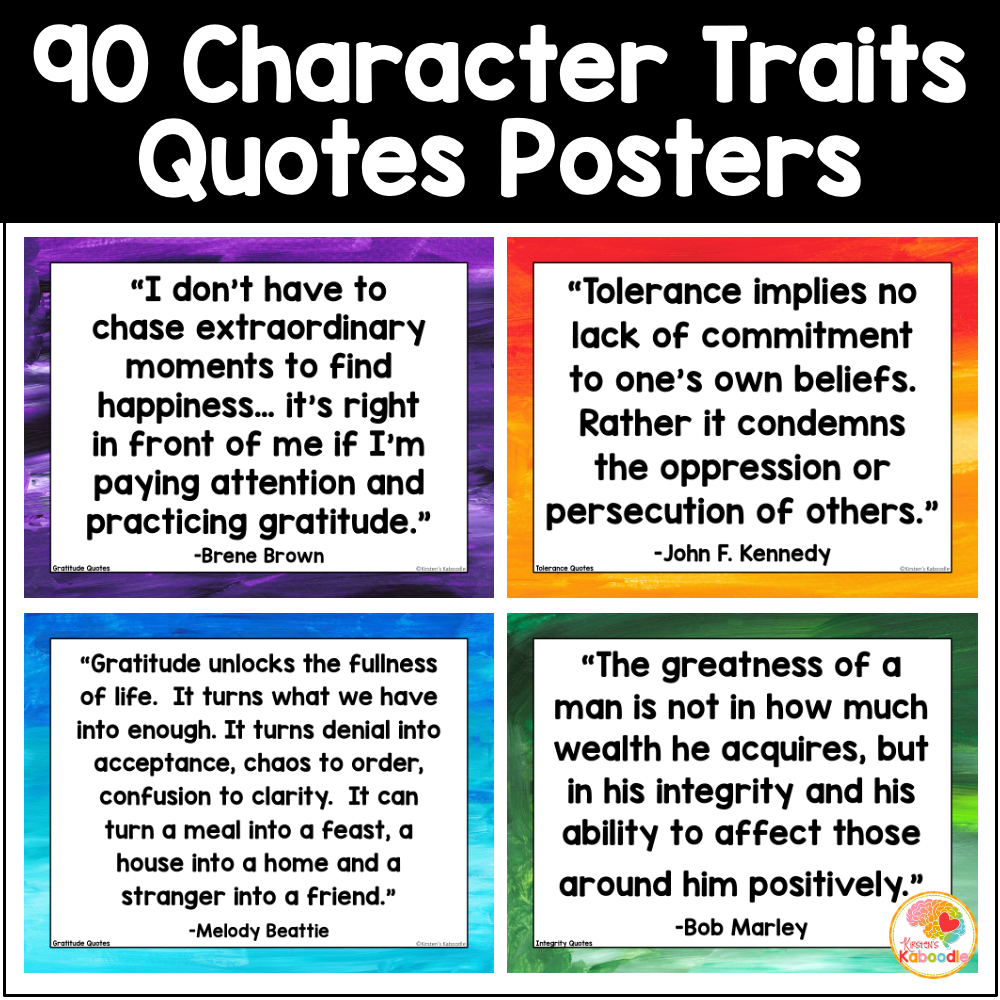 character-traits-quotes-posters