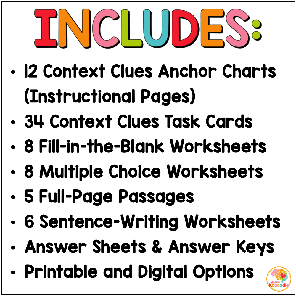 context-clues-activities-3rd-4th-5th-grade